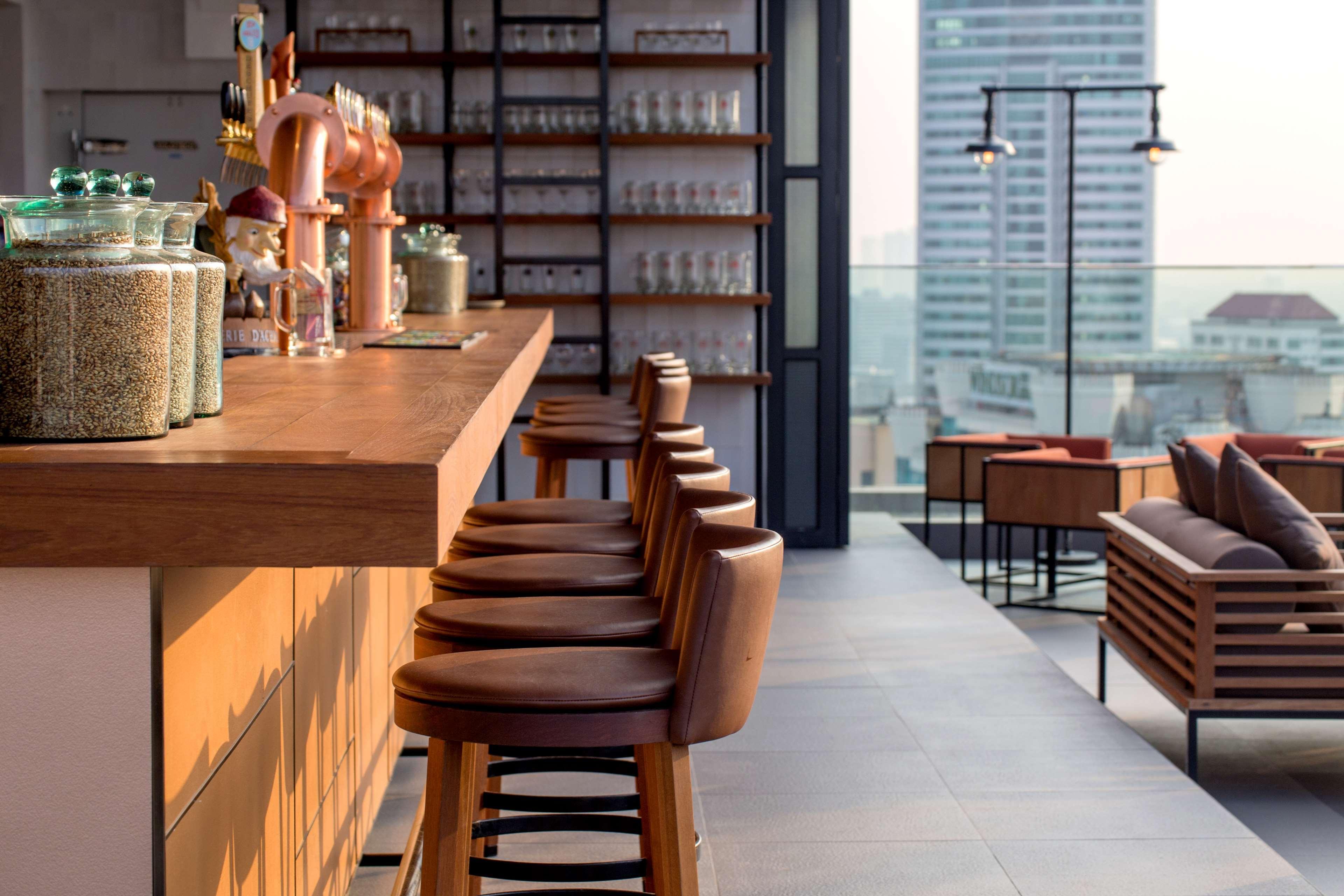 Radisson Blu Plaza Bangkok Hotel Exterior photo The bar at the top of the hotel